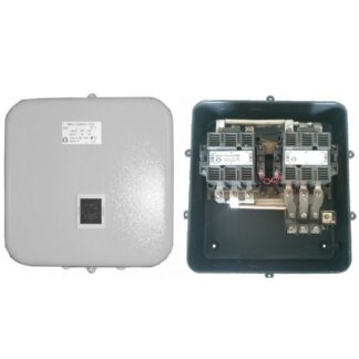 ПМА-4410 63А пускатель магнитный реверсивный с реле IP40