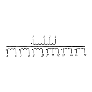 ТР362-115-400 схема трансформатора